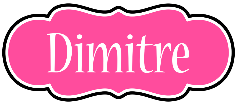 Dimitre invitation logo