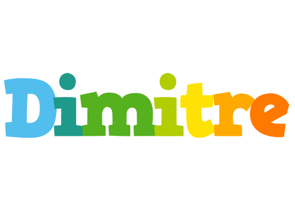 Dimitre rainbows logo