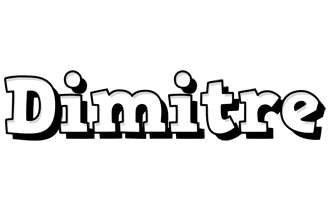 Dimitre snowing logo