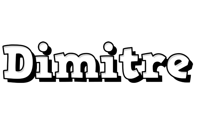 Dimitre snowing logo