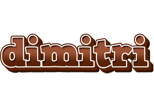 Dimitri brownie logo