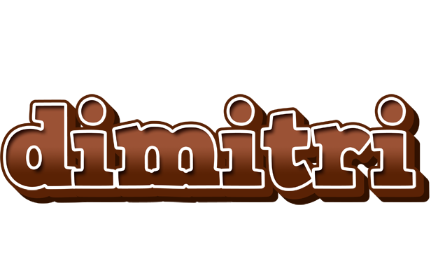 Dimitri brownie logo