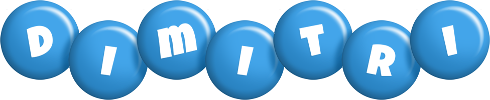 Dimitri candy-blue logo