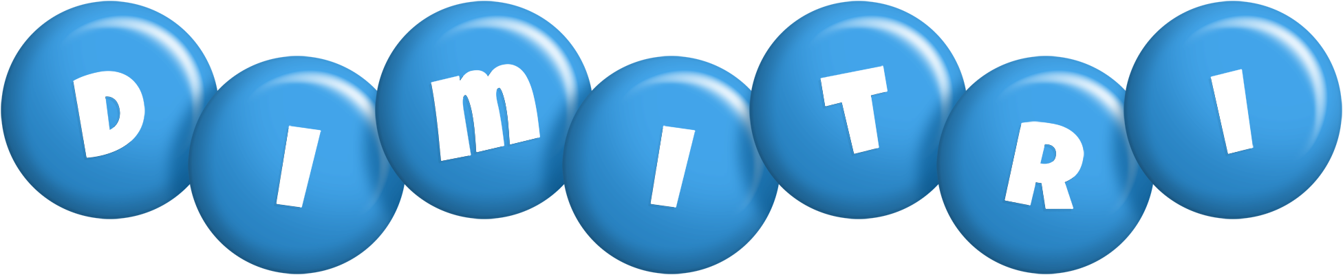 Dimitri candy-blue logo