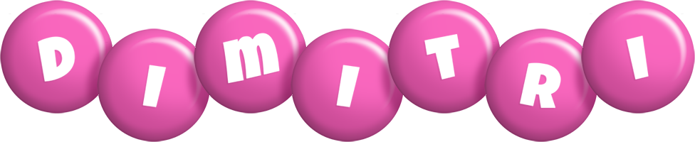 Dimitri candy-pink logo