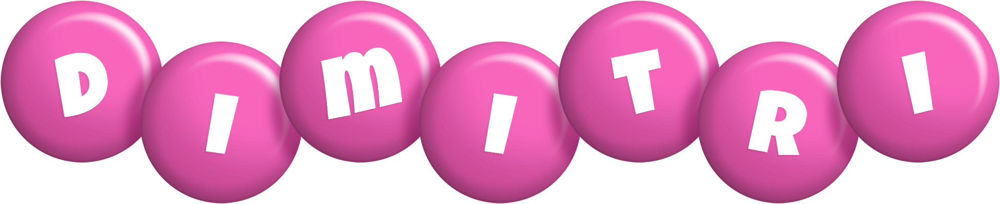 Dimitri candy-pink logo