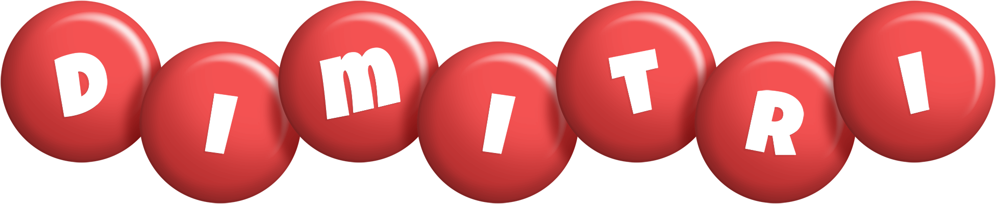 Dimitri candy-red logo
