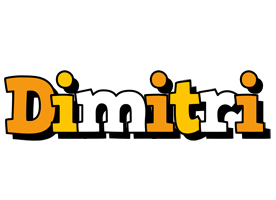 Dimitri cartoon logo