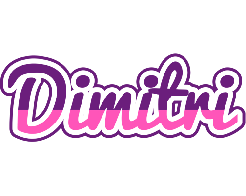 Dimitri cheerful logo