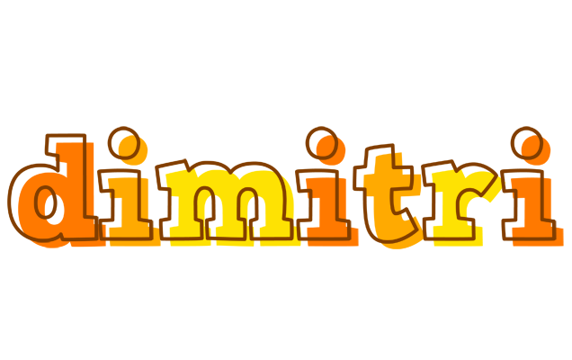 Dimitri desert logo