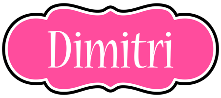 Dimitri invitation logo