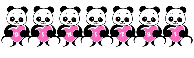 Dimitri love-panda logo