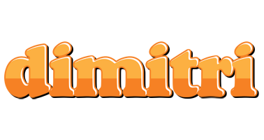 Dimitri orange logo