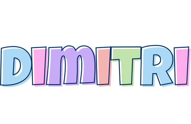 Dimitri pastel logo