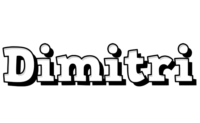 Dimitri snowing logo