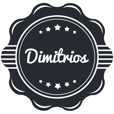 Dimitrios badge logo