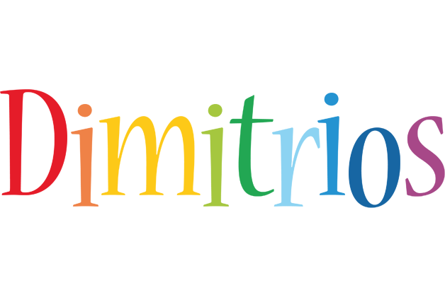 Dimitrios birthday logo