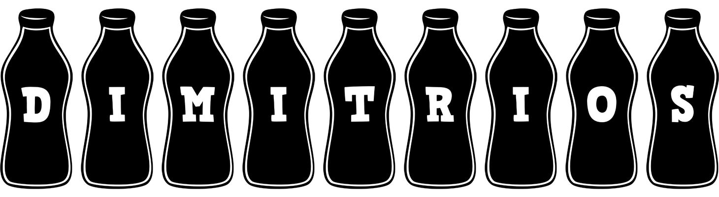 Dimitrios bottle logo