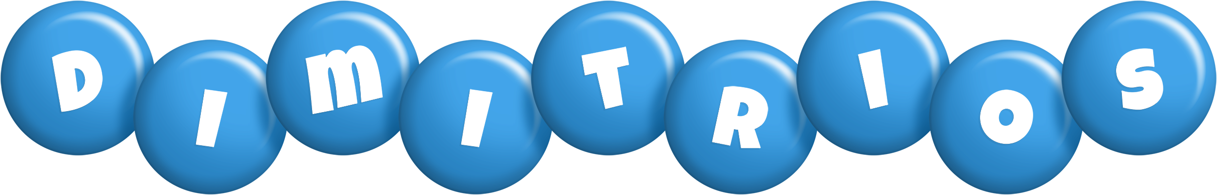 Dimitrios candy-blue logo