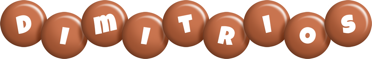 Dimitrios candy-brown logo