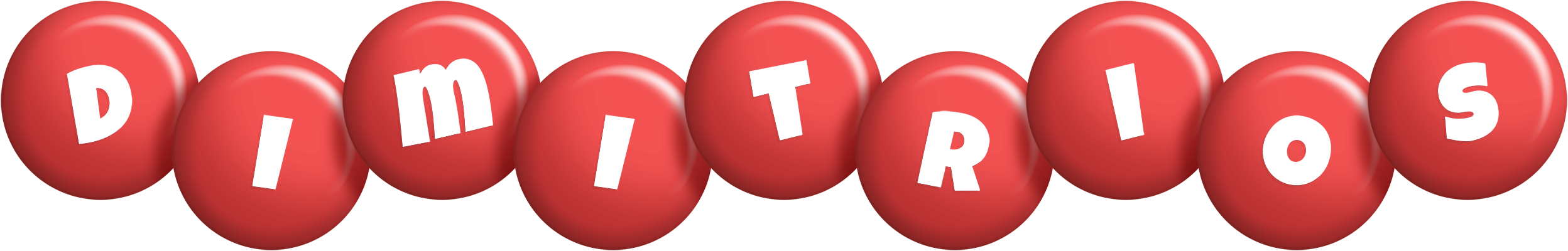 Dimitrios candy-red logo
