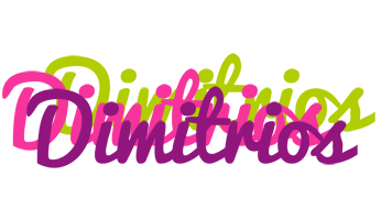 Dimitrios flowers logo