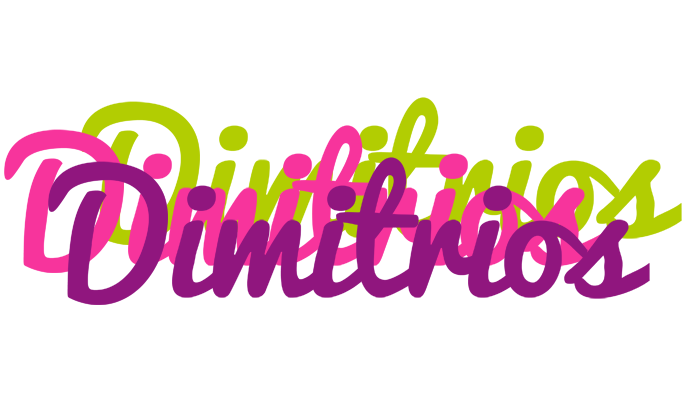 Dimitrios flowers logo