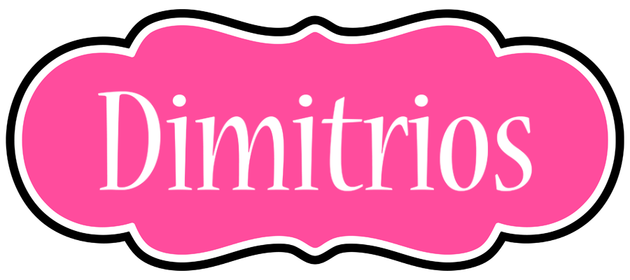 Dimitrios invitation logo