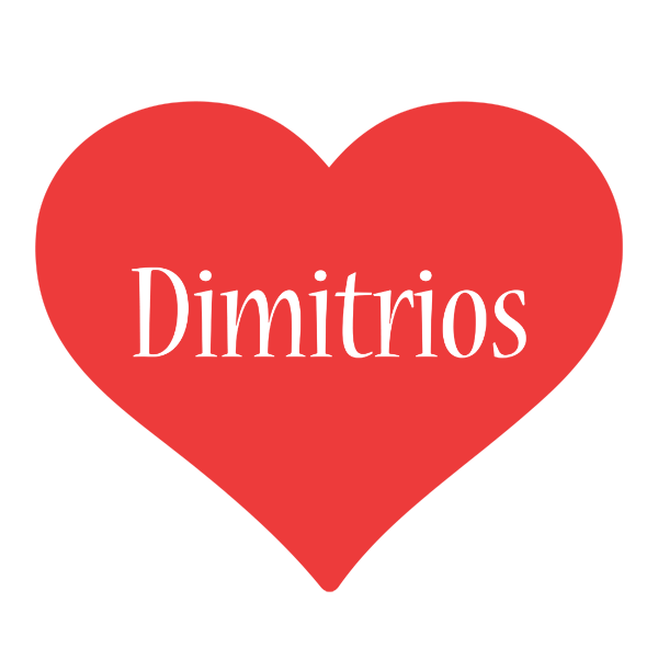 Dimitrios love logo