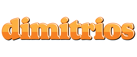 Dimitrios orange logo