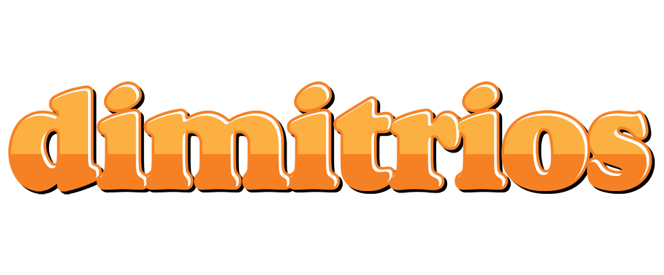 Dimitrios orange logo