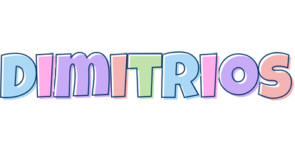 Dimitrios pastel logo