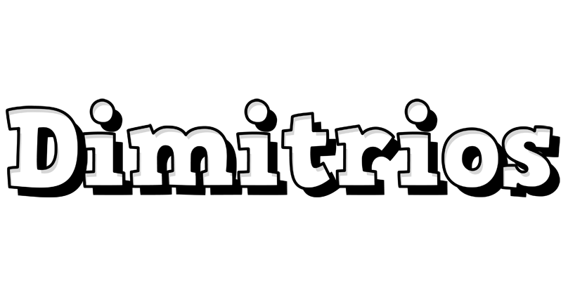 Dimitrios snowing logo