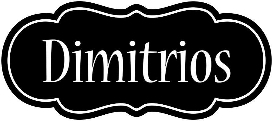 Dimitrios welcome logo