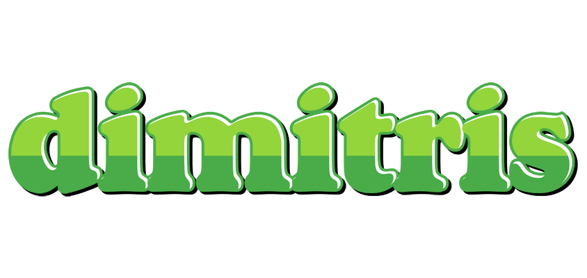 Dimitris apple logo