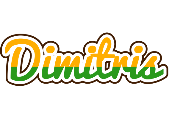 Dimitris banana logo