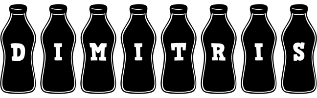 Dimitris bottle logo