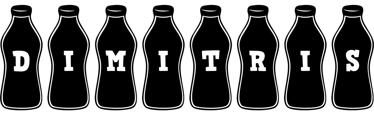 Dimitris bottle logo