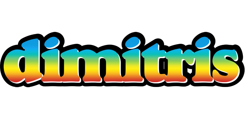 Dimitris color logo