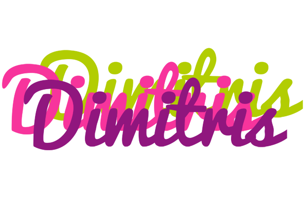 Dimitris flowers logo