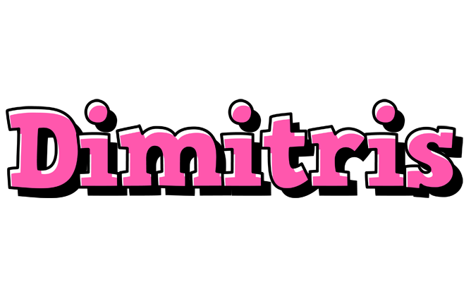 Dimitris girlish logo