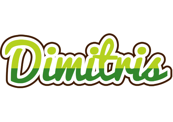 Dimitris golfing logo