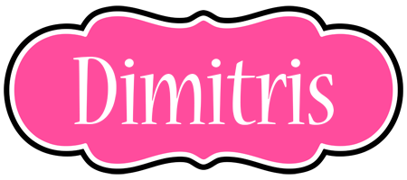 Dimitris invitation logo