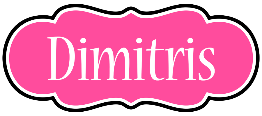 Dimitris invitation logo