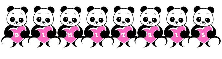 Dimitris love-panda logo