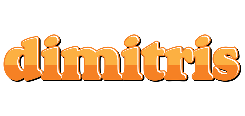 Dimitris orange logo