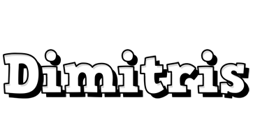 Dimitris snowing logo