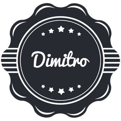 Dimitro badge logo