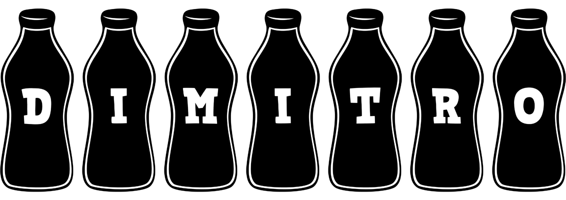 Dimitro bottle logo