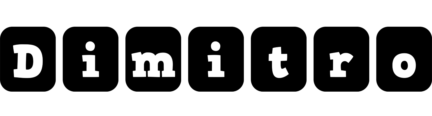 Dimitro box logo